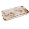 Maine & Crawford Atticus 28cm Resin Serving Tray - Amber