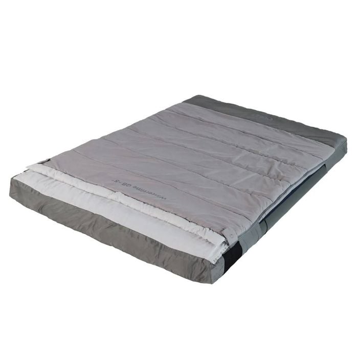 Quest 201cm Wintertime Queen Outdoor Camping Sleeping Bag - Grey