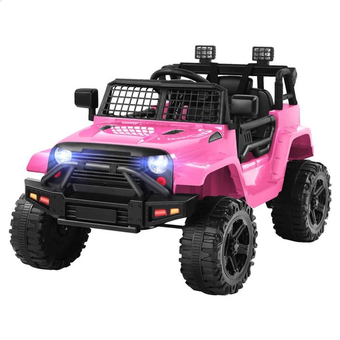 ALFORDSON Ride On Car Kids Toy Jeep Pink Bunnings Australia