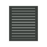 Sector Panel Fencing 1.2m x 900mm Ironsand Slatted Gate