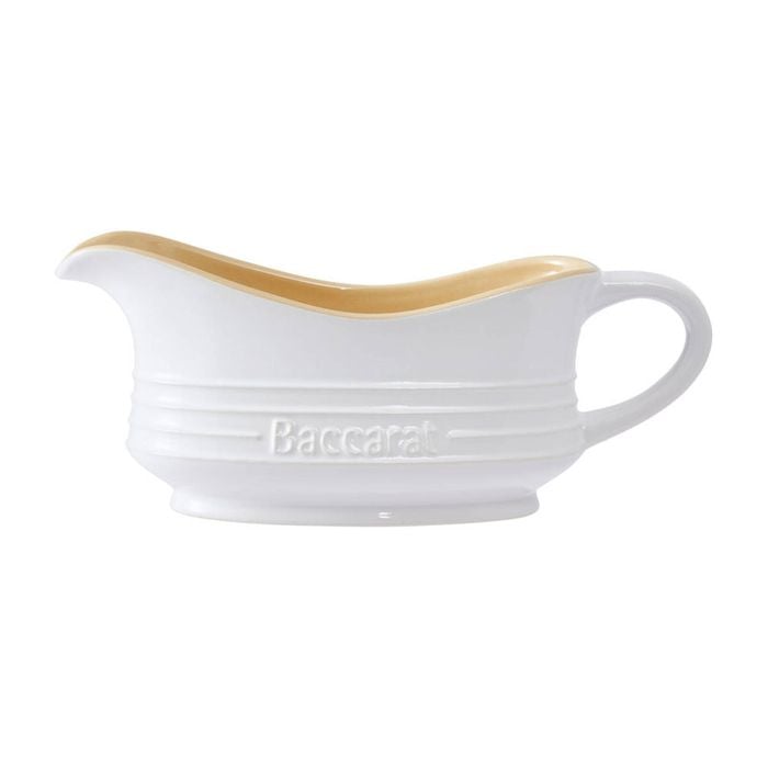 Baccarat Le Connoisseur Stoneware Gravy Boat 500ml - White