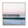 Artey | San Simeon - Framed Canvas - Natural Frame - 64 x 64cm