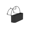Rapid Black Hose Hanger with Storage