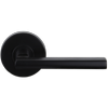 Windsor Black Large Rose Halo Hydra Dummy Lever
