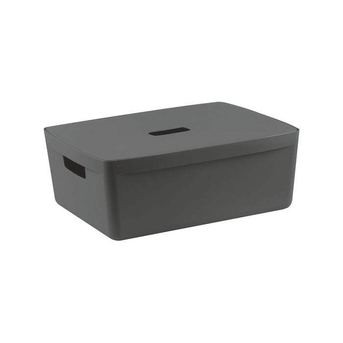 Inabox 19L Barn Grey Modular Storage Container