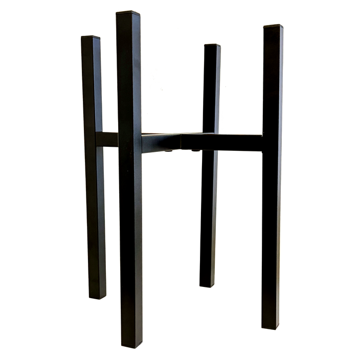 Brunnings 37 x 28cm Black Forge Adjustable Plant Stand