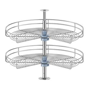 Catzon Corner Cabinet Lazy Susan Turntable 270 Degree for Kitchen-710mm