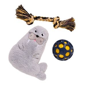 Happy Tails Assorted Pet Toys -  3 Pack