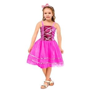 More Than Party Kids Princess Dress Fitted Bodice Flared Skirt Costume Blue