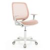 Costway Kid Desk Chair Swivel Mesh Computer Study Adjustable Pink
