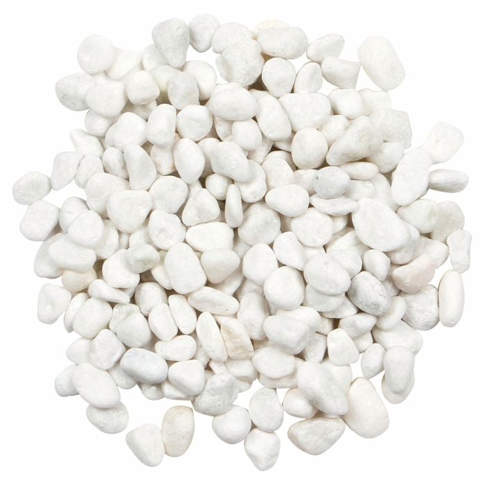 Tuscan Path 10-15mm 10kg Snow White Quartz Pebbles