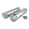 Fabricated Aluminium SB Ford Tall Valve Covers, Long Bolt Style, W/Holes