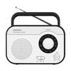AIWA Portable Retro Manual AM/FM C Battery Radio White