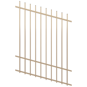 ProtectorAl 350 - 1200 x 1500mm Primrose Raked Up to 15º Radiator Pool Fence Panel