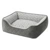 PaWz L Size Orthopedic Pet Calming Bed - Grey