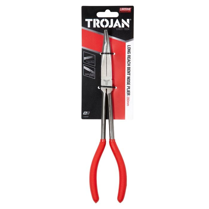Trojan 280mm Bent Long Reach Pliers