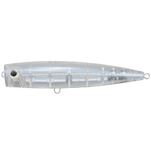 Maria Pop Queen 200mm Popper Floating Hard Body Fishing Lure 008 Clear Body