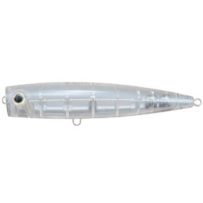 Maria Pop Queen 200mm Popper Floating Hard Body Fishing Lure 008 Clear Body