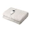 Bedra Heated Electric Blanket Throw Rug Washable Cream