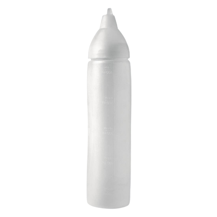 Araven Sauce Bottle Non-drip Clear 17oz Squeeze Condiment Dispenser