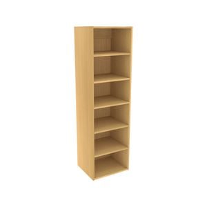 Lugna 1536 x 450 x 380mm Sand 5 Shelf Sand Storage Cabinet