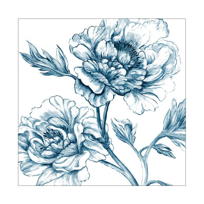 Artey | Norwegian Botanical I - Stretched Canvas - Stretched Canvas - 120 x 120cm