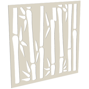 ProtectorAl 300-1200 x 300-1200mm Surfmist Bamboo Unframed Solid Aluminium Decorative Panel
