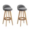 Artiss 2x Bar Stools Grey