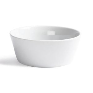 Olympia Bowls Whiteware Sloping Edge 12 Pack 150mm Porcelain Kitchen Tableware