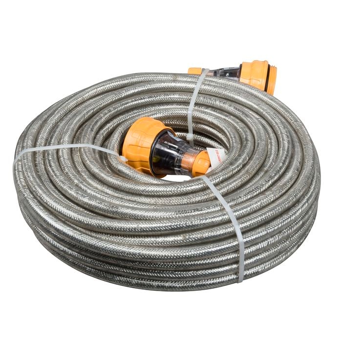 CordTech 25m IP66 Steel Braided XHD Extension Lead