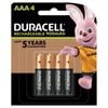 Duracell Rechargeable AAA4