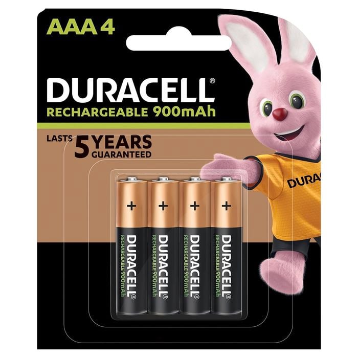 Duracell Rechargeable AAA4