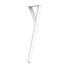 Rapid 210 x 710 x 80mm White Soho Y Table Leg