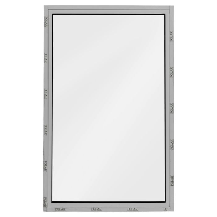 Polar     View Windows 600 x 945mm Silver Grey Fixed Panel Double Glazed Window
