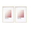 2PK Braz A3 Paris Image Photo Document Display Frame 29.7x42cm Beech