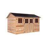 STILLA 3.64 x 2.53 x 2.55m Willow Cedar Shed