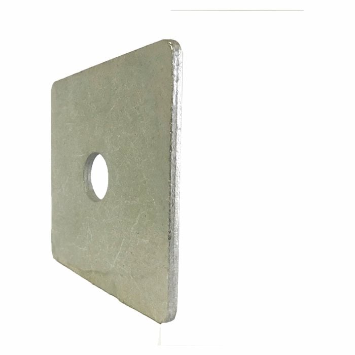 Macsim 100x100x5mm M20 Galvanised Square Washer Each - Each