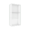 Lugna 1536 x 750 x 380mm White Cabinet Shell