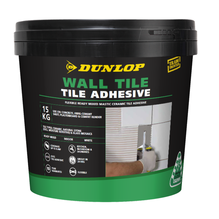 Dunlop 15kg Wall Tile Adhesive