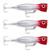 3x Rapala 17cm X Rap Magnum Xplode Topwater Heavy Duty Fish Lures - Red Head