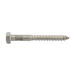Zenith M8 x 75mm Stainless Steel Hex Head Coach Screw