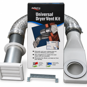 Universal Dryer Deflecto Vent Kit Wall Duct DK4W