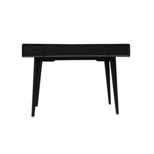 6IXTY Noche Wooden Writing Study Office Desk 110cm - Black