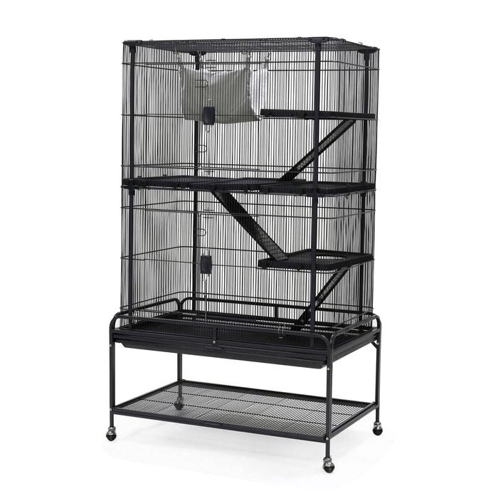 Flyline 4 Levels Jumbo Play Cage for Cat Ferret Guinea Pig Chinchilla