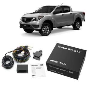 Tag Heavy Duty Towbar & Direct Fit Wiring Kit For Mazda Bt-50 Up/ur Series Cab Chassis (11/2011 - 07/2020)