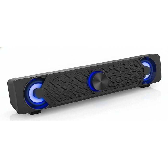Computer Speakers PC Mini LED Soundbar for Monitor Gaming Laptop