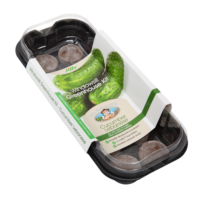 Mr Fothergill's Lebanese Cucumber Windowsill Greenhouse Kit