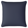 Mojo 45cm Solid Navy Cushion Cover with Pipe