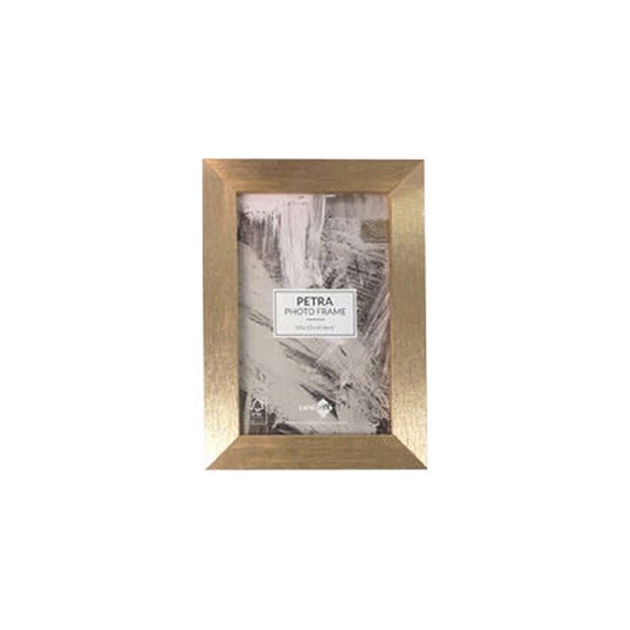 Unigift Petra Wooden Picture Photo Frame 13x18cm Metallic Assorted