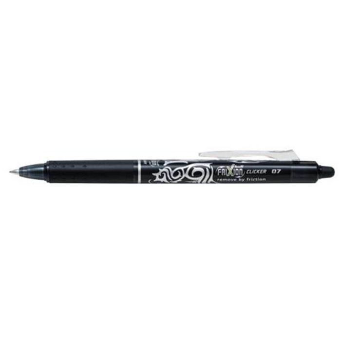 Pilot Frixion Ball Retractable Pen 0.7mm (Box of 12) (Black)
